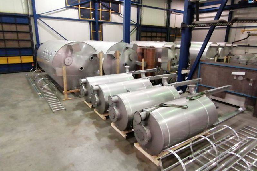 Construction de récipients sous pression